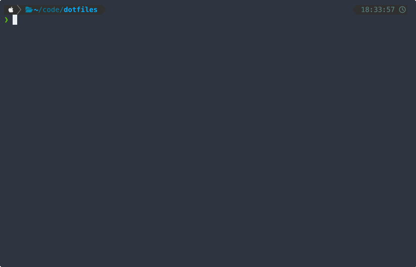 Shell features — Powerlevel10k prompt, eza, bat, ripgrep